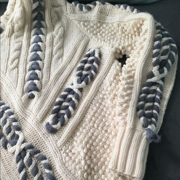 Prabal Gurung M Sweater Dress chunky cable knit - Picture 3 of 8